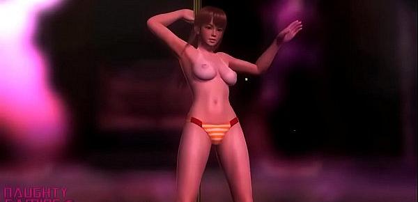  Dead Or Alive 5 Beach Paradise UNCENSORED (DOAX3 in DOA5) PART TWO